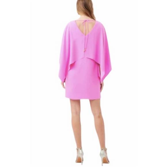 NEW TRINA TURK azzurra dress in piazza pink - Picture 3 of 3